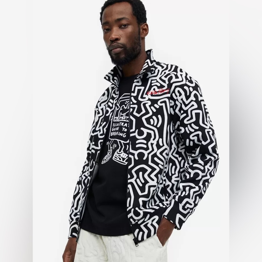 Collectors item! Keith Haring x H&M track jacket
